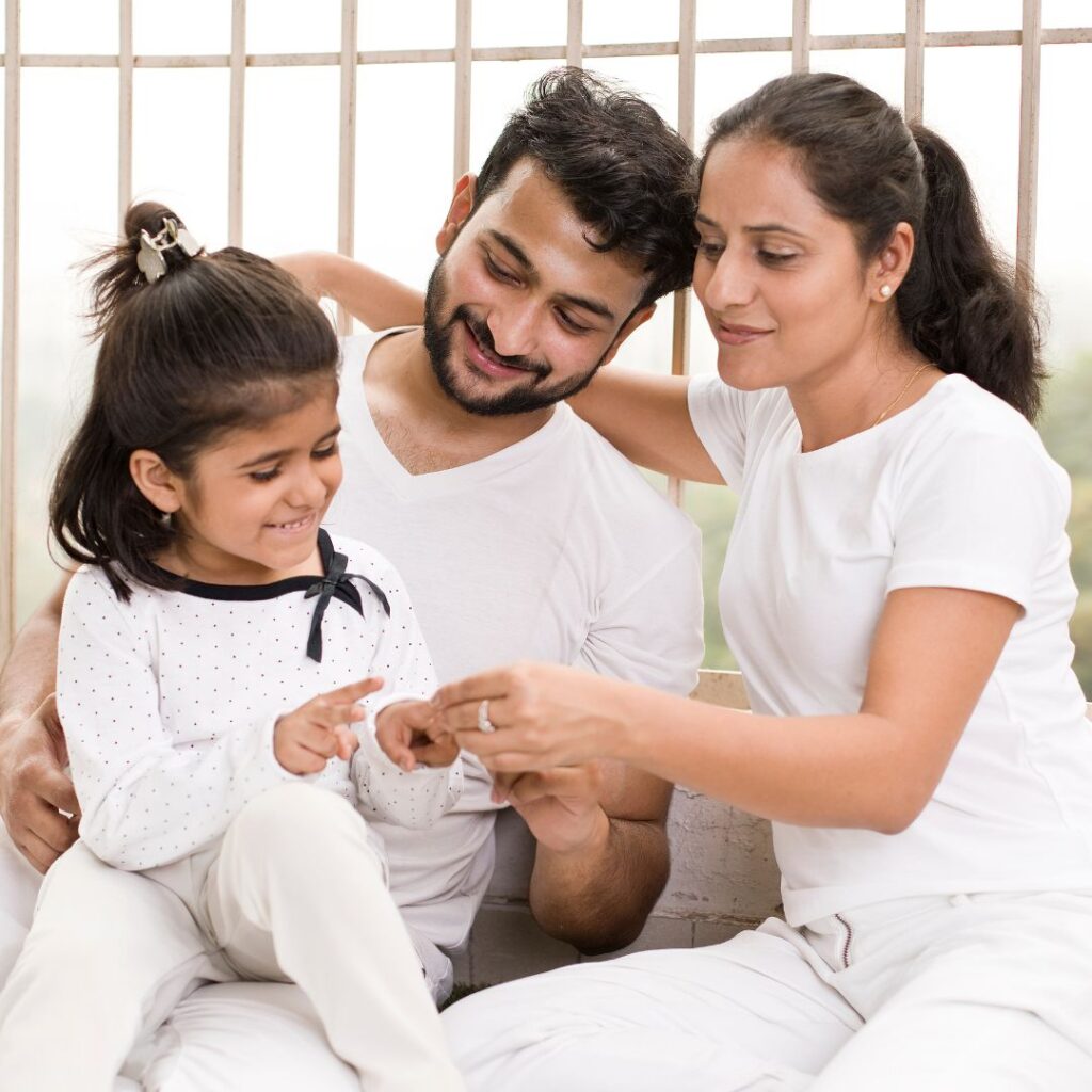 Parent Supporting Child with Stuttering at Home