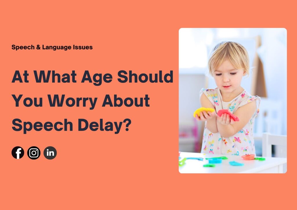 Speech delay milestones and warning signs