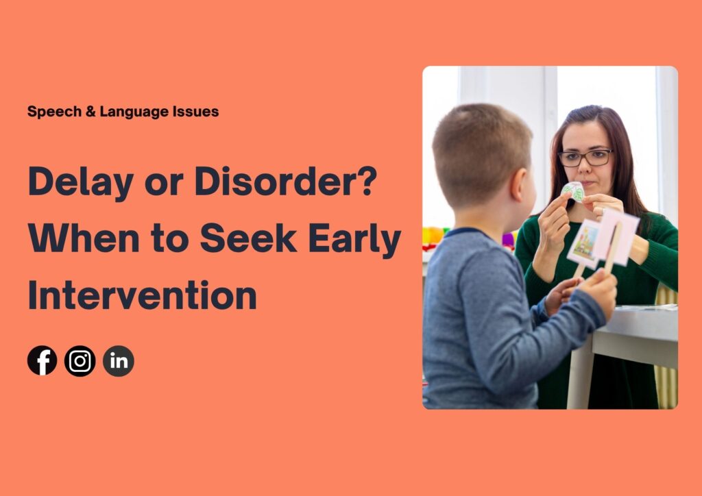 Therapy session with toddler showing signs of developmental delay and disorder